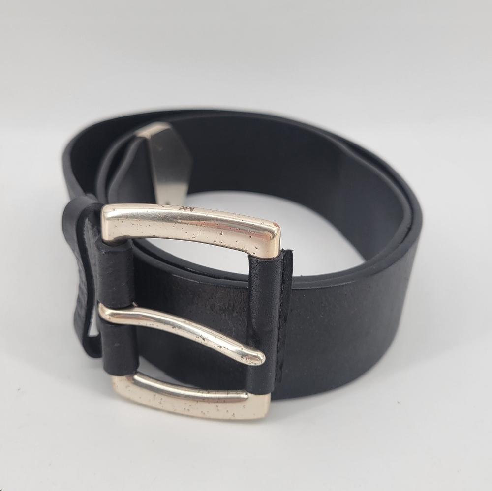 Michael Michael Kors Black Leather Belt